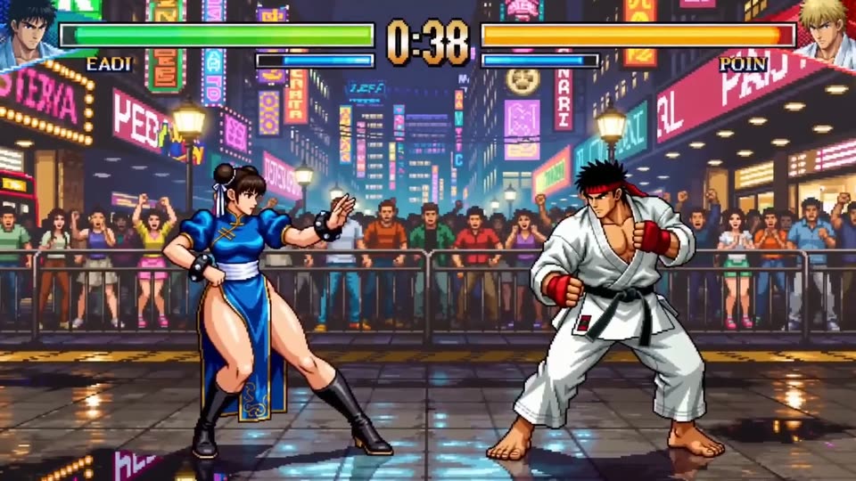 Retro Fighter Standoff